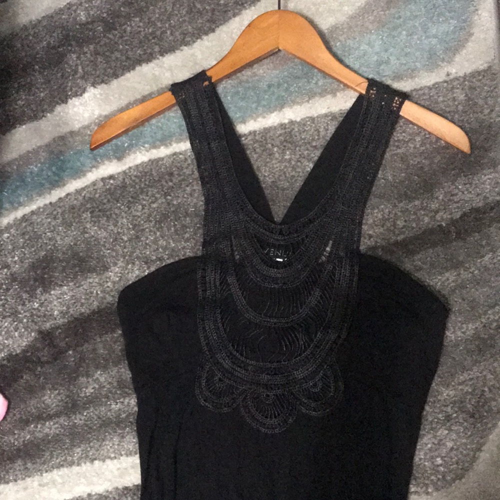 Black evening gown by Venus